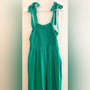 Hippie Rose Long Green Dress